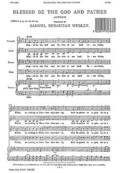 Blessed Be the God and Father by Wesley Samuel Sebastian for SATB and Organ