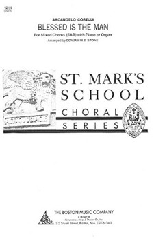 Blessed Is The Man by for SAB