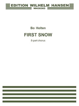 First Snow by Holten Bo for SATB
