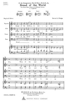 Bread of the World by for