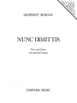 Geoffrey Burgon: Nunc Dimittis by Burgon Geoffrey for