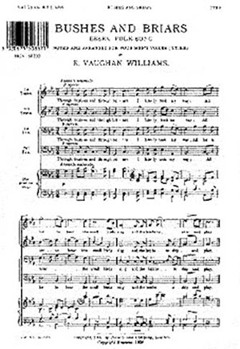 Bushes & Briars by Vaughan Williams Ralph for TTBB a cappella