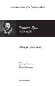 Mass for Three Voices (1961 Edition) by Byrd William for STB