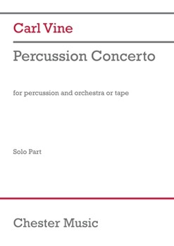 Carl Vine: Percussion Concerto (Solo Part) by Vine Carl for