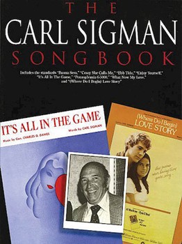 Carl Sigman Songbook by Sigman Carl for PVG Collection