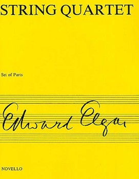 String Quartet Opus 83 by Elgar Edward for Parts