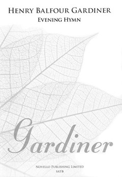 Evening Hymn by Gardiner Henry Balfour for SATB