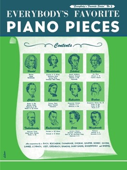 Everybody's Favorite Piano Pieces - Piano Solo Piano/Voic