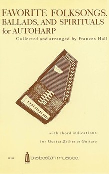 Favorite Folksongs Ballads and Spirituals for Autoharp by - Hall Frances - for