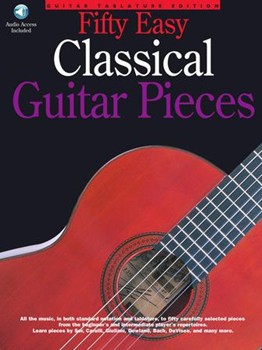 50 Easy Classical Guitar Pieces by Various - Willard Jerry - for Guitar Collection