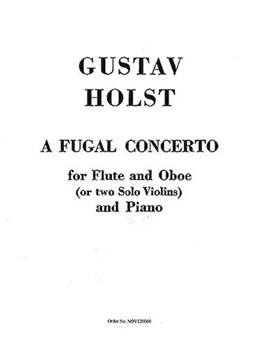 Fugal Concerto Op. 40 No. 2 by Holst Gustav for
