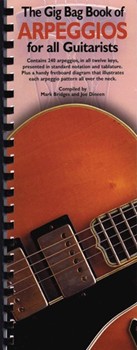 Gig Bag Book Of Arpeggios For All... by Bridges and Dineen for Guitar