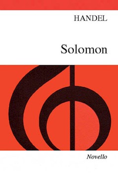 Solomon by Handel George Frideric for SATB