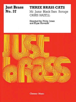 3 Brass Cats by Hazell Chris for Brass Ensemble