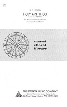 Holy Art Thou by for SATB