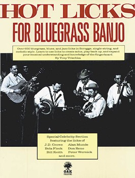 Hot Licks for Bluegrass Banjo by - Tony Trischka - for
