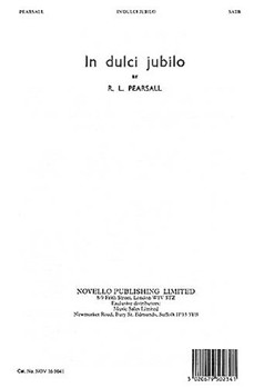 In Dulci Jubilo by Pearsall Robert for SATB