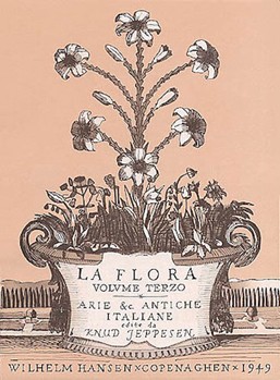 La Flora Volume 3 by - Jeppesen - for Vocal Collection