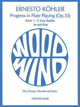 Kohler: Progress in Flute Playing Op.33 Book 1 by Kohler Ernesto for Flute