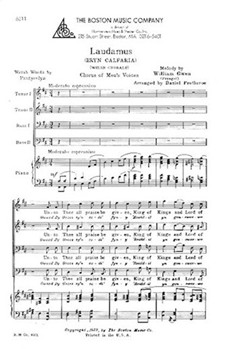 Laudamus (Bryn Calfaira) by Owen William - Protheroe Daniel - for TTBB