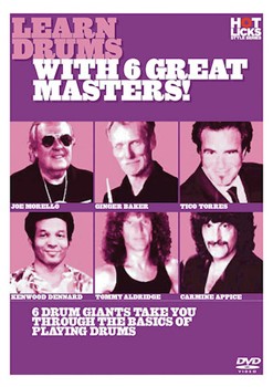 Learn Drums with 6 Great Masters! by Various for