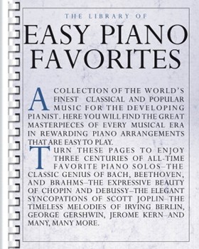 Library Of Easy Piano Favorites by Various for Piano