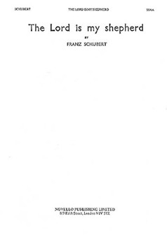 The Lord Is My Shepherd by Schubert Franz for SSAA