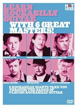 Learn Rockabilly Guitar With 6 Great... by Various Scotty Anderson for Guitar DVD (Hot Licks Series)