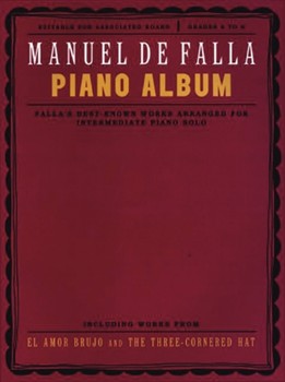 Piano Album by De Falla Manuel - Davies Hywel - for Piano