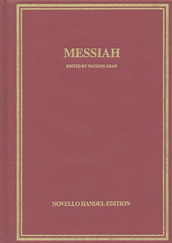 Messiah Vocal Scor