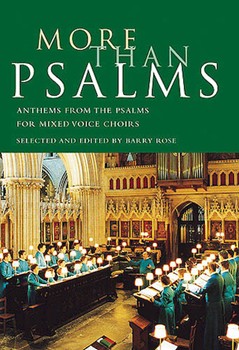 More Than Psalms by for SATB