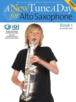 A New Tune A Day For Alto Saxophone Book 1 - Book | DVD