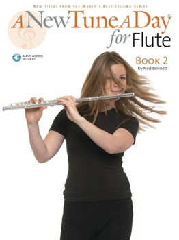 New Tune A Day Book 2 by Bennett Ned for Flute Method (Bk 2)