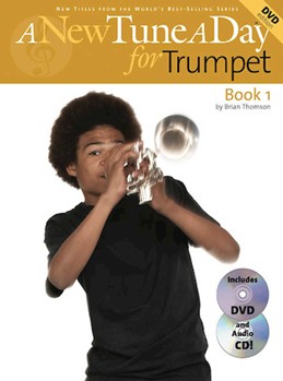 New Tune A Day Book 1 by Thompson Brian for Trumpet Method (W / Cd and Dvd)