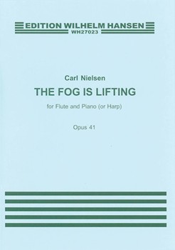 Fog Is Lifting by Nielsen Carl August for Flute and Piano
