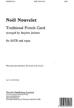 Noel Nouvelet by French Carol - Jackson Stephen - for SATB