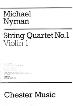String Quartet No. 1 by Nyman Michael for String Quartet