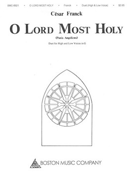 O Lord Most Holy (Panis Angelicus) by Franck Cesar for Vocal duet