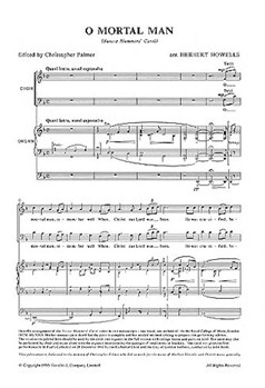 O Mortal Man by Howells Herbert for SATB