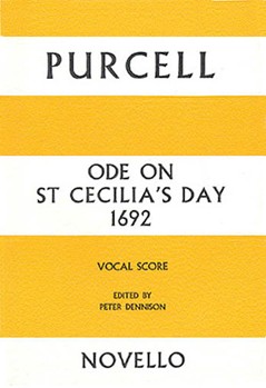Ode on St Cecilia's Day by Purcell Henry for Vocal Scor
