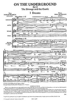 On the Underground Set 2 by Musgrave Thea for SATB