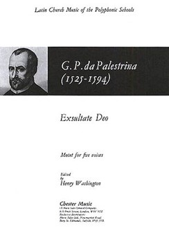 Exsultate Deo by Palestrina Giovanni Pierluigi da for SAATB
