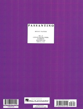 Passantino Pad 15 by for Manu Paper (Wide Line - 8" X 10.5")