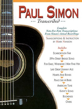 Paul Simon: Transcribed by Simon Paul - Hanson Mark - Paul Simon for Guitar Tab