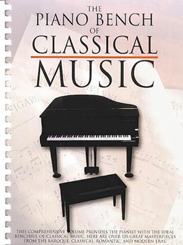 Piano Bench Of Classical Music by Various for Piano