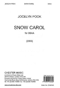 Snow Carol by Jocelyn Pook for SSAA
