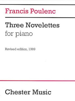 3 Novelettes by Poulenc Francis for Piano
