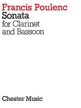 Sonata for Clarinet and Bassoon by Poulenc Francis for
