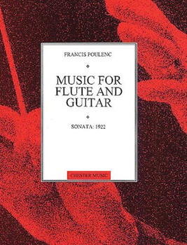 Poulenc: Sonata For Flute And Guitar by Poulenc Francis for Flute