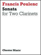 Sonata For Two Clarinets CLAR ENS